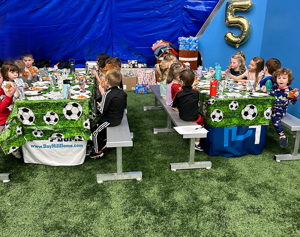 Birthday party at Day Hill Dome